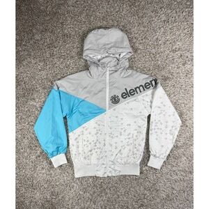 Element ColorblockFull Zip Windbreaker Jacket Men's Size Small